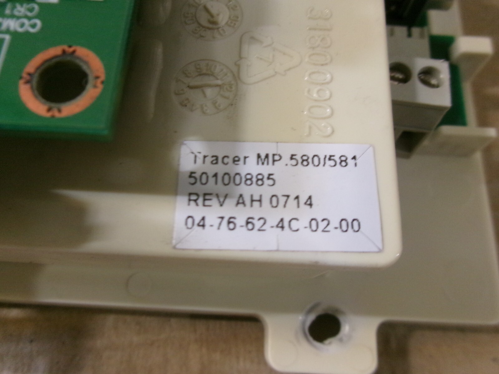Tracer MP.580/581 50100885 Circuit Board Card REV AH 0714