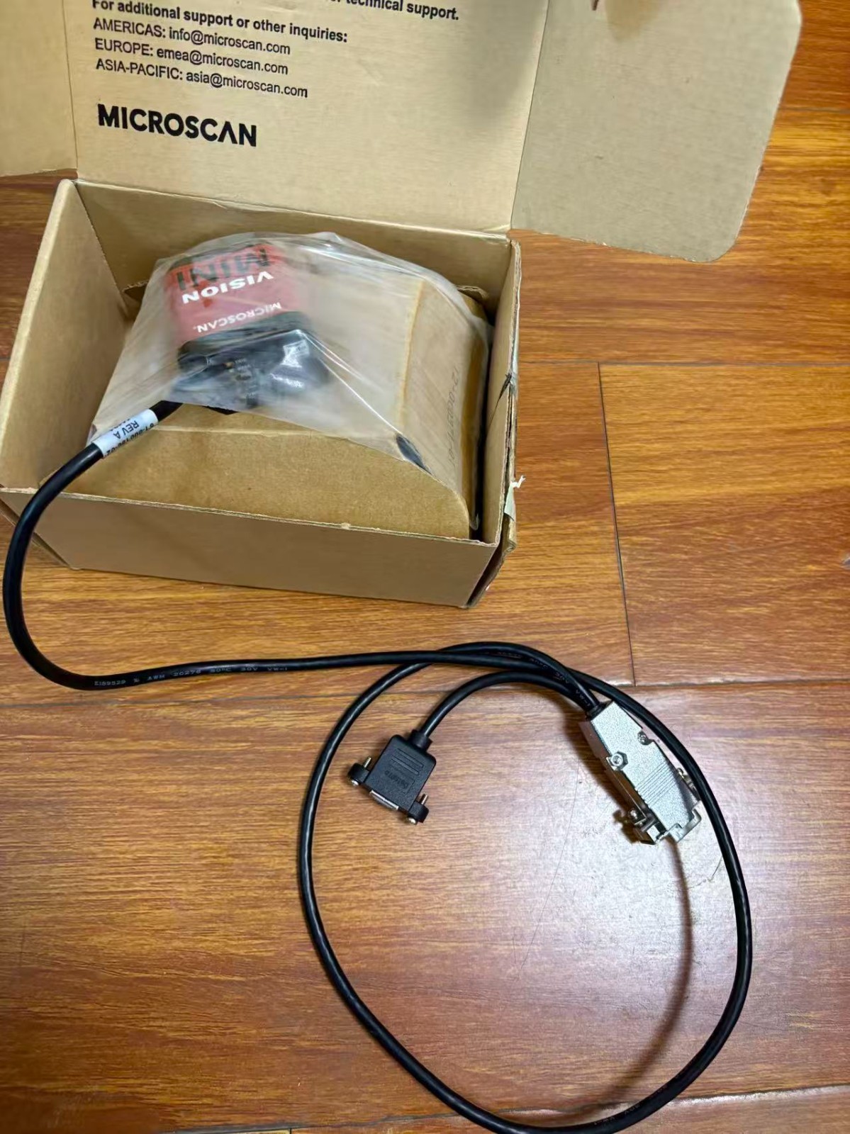 Microscan GMV-6300-2200G Mini Hawk Fixed Barcode Scanner UPS Worldwide Expedited