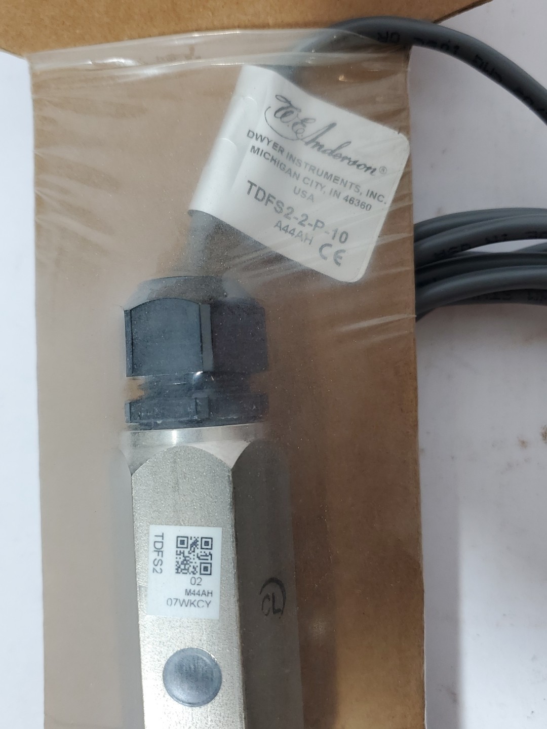 W.E. Anderson TDFS2-2-P-10 Flow Switch TDFS2 S74549102