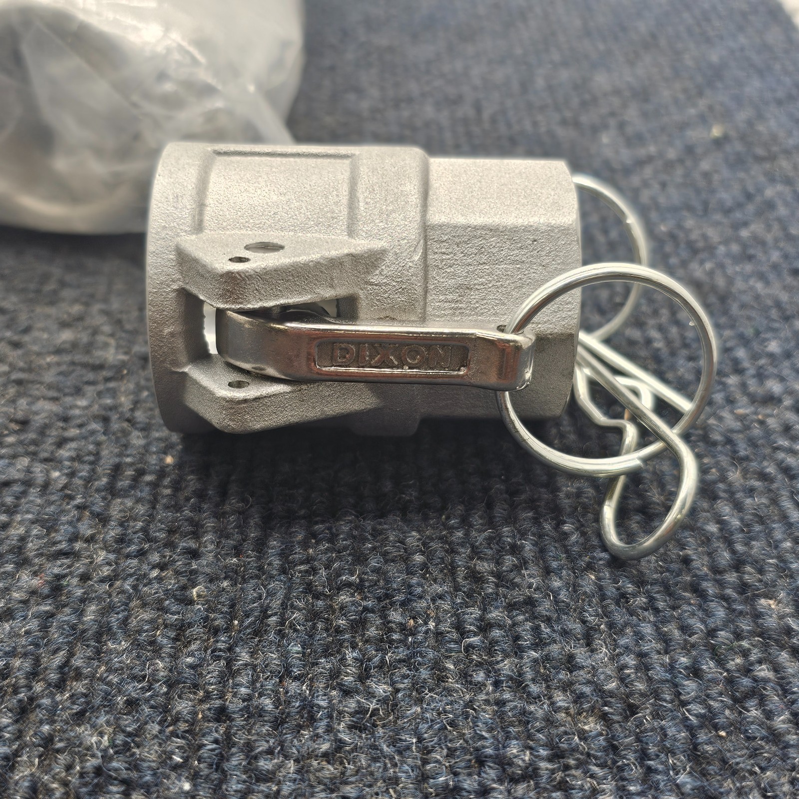 (QTY 5) Dixon G100-D-AL Aluminum A380 Global Type D Cam & Groove Hose Fitting 1″