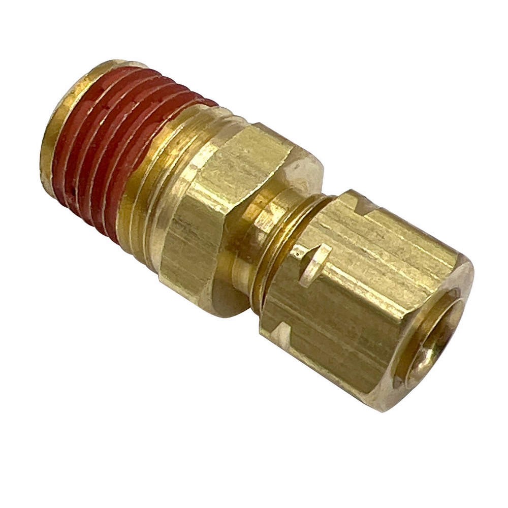 PARKER VS68CA-12-12 Fitting,2-1/32″,Brass,Compression 791AV3