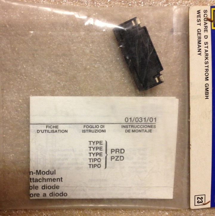 Lot Of 5, Square D 9999 PRV250 Varistor-Module 9999-PRV250 #1556Q