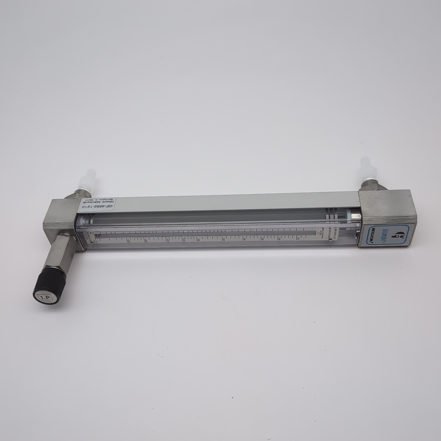 Gilmont Instruments Accucal GF-4552-1200 Direct-Reading Flow Meter Tube Size 210