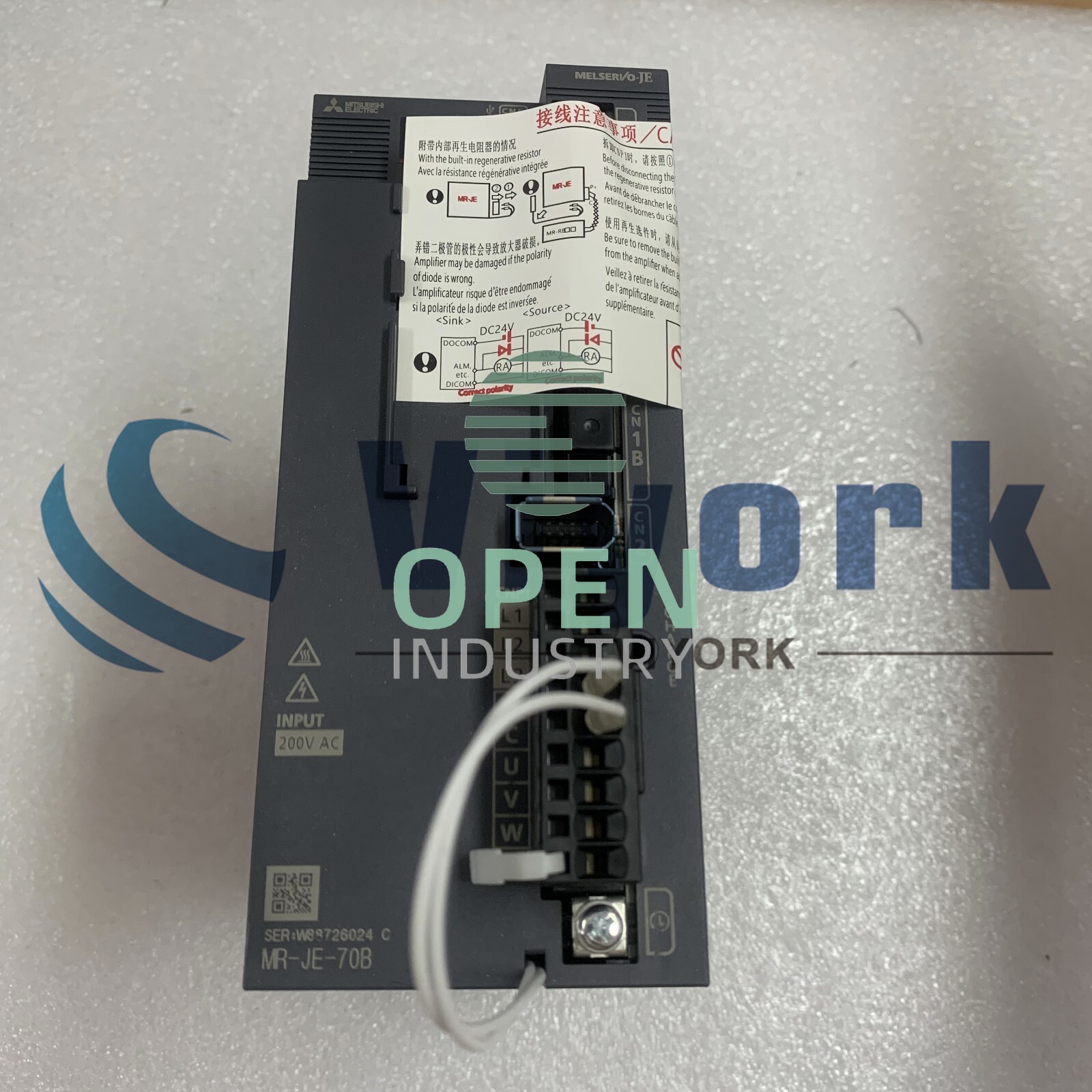 1PCS New in box Mitsubishi MR-JE-70B SERVO AMPLIFIER 750W 200V SSCNETIII/H