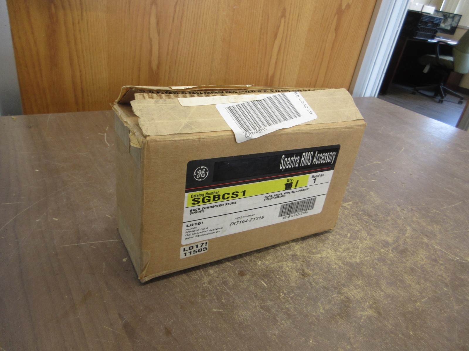 GE Spectra RMS Back Connected Stud SGBCS1 Mod. 1 Short New Surplus