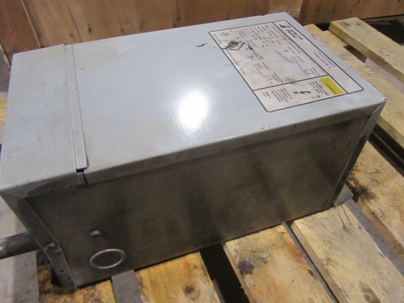 JEFFERSON ELECTRIC 411-0101-000 PHASE 1 POWER TRANSFORMER VA: 3000, 240 X 480V