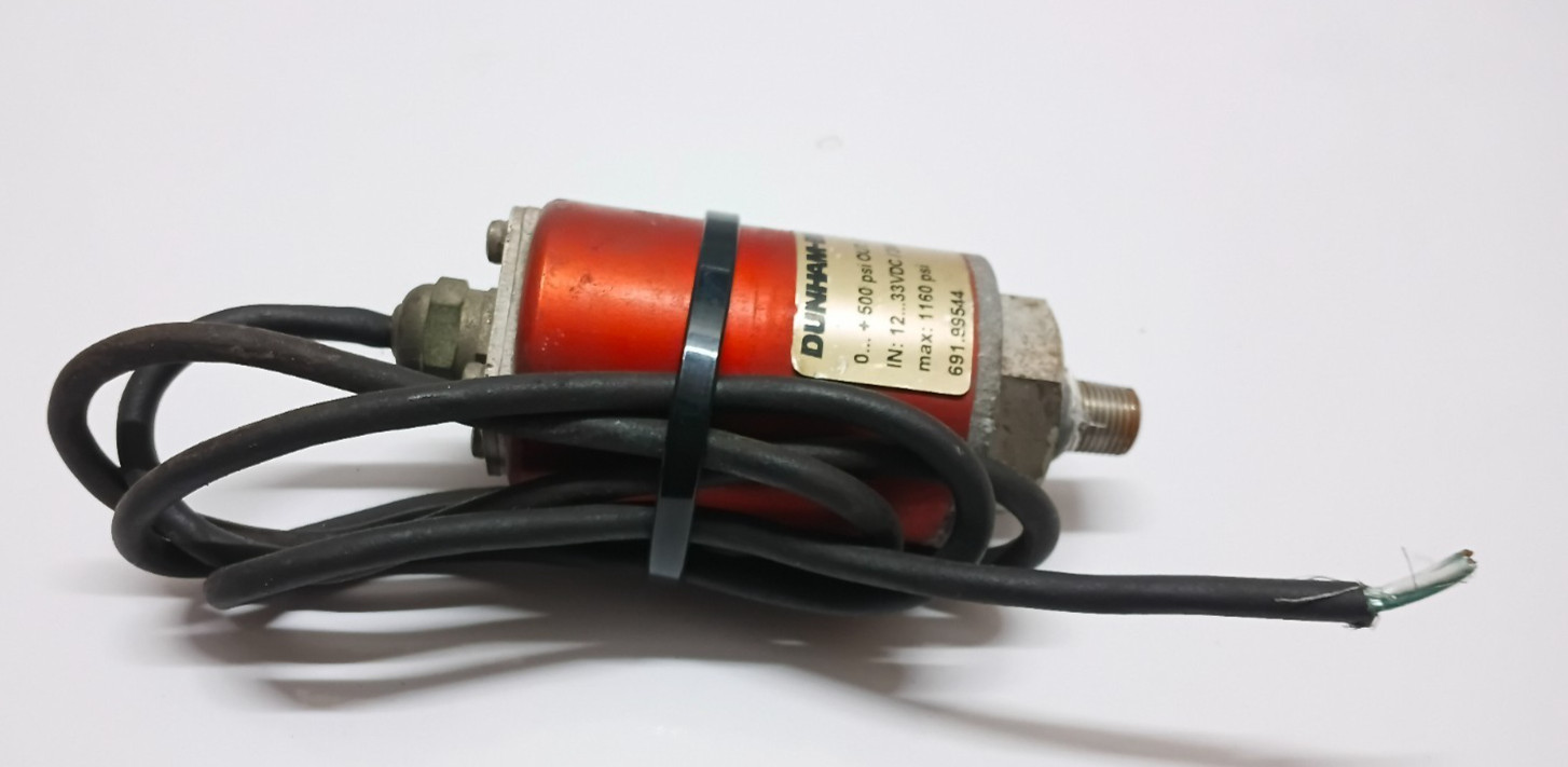 DUNHAM-BUSH 691.99544 PRESSURE SENSOR 4030005164 0… +500 PSI -15T80