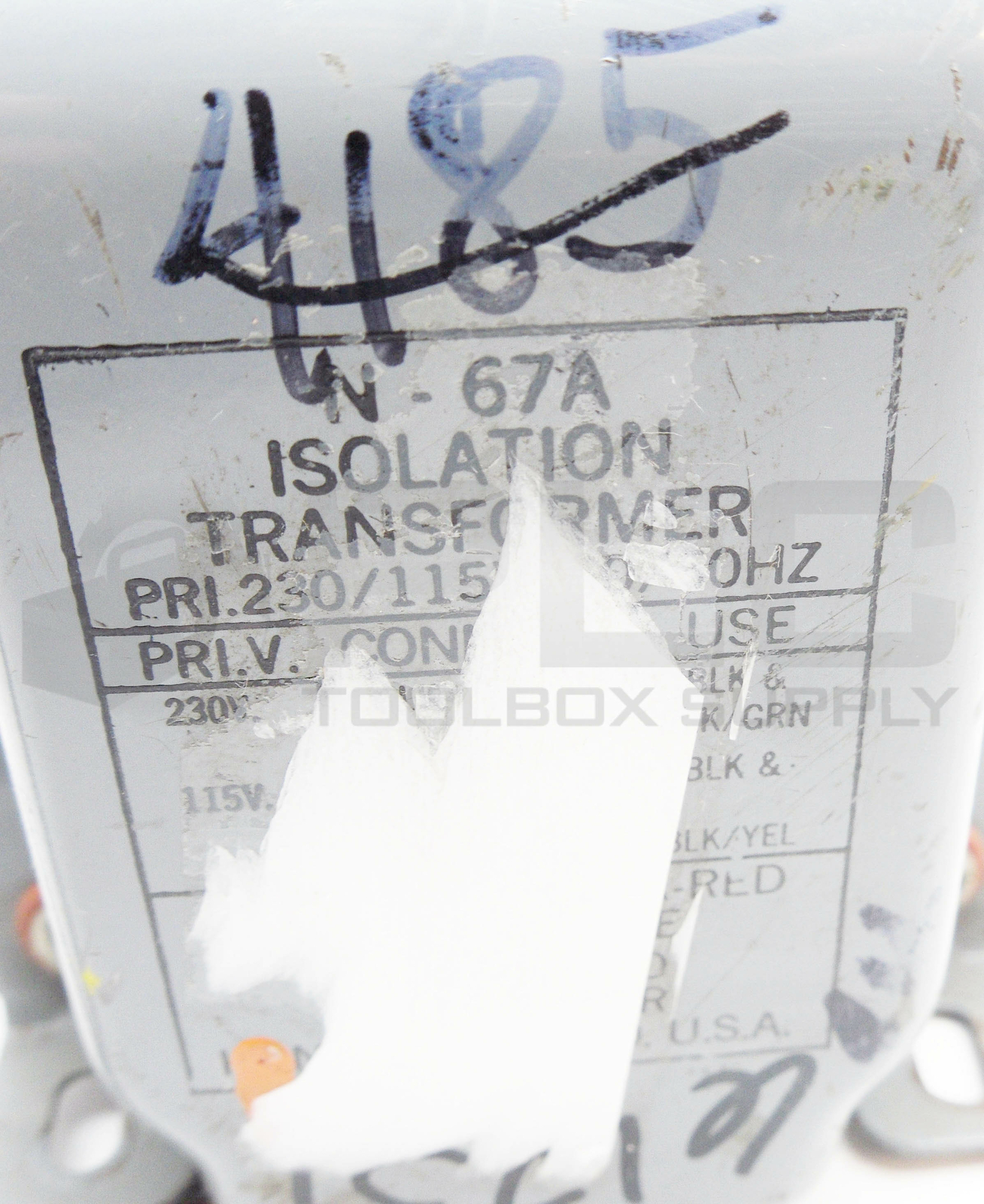 TRIAD MAGNETICS N-67A ISOLATION TRANSFORMER 115-230V 50/60HZ