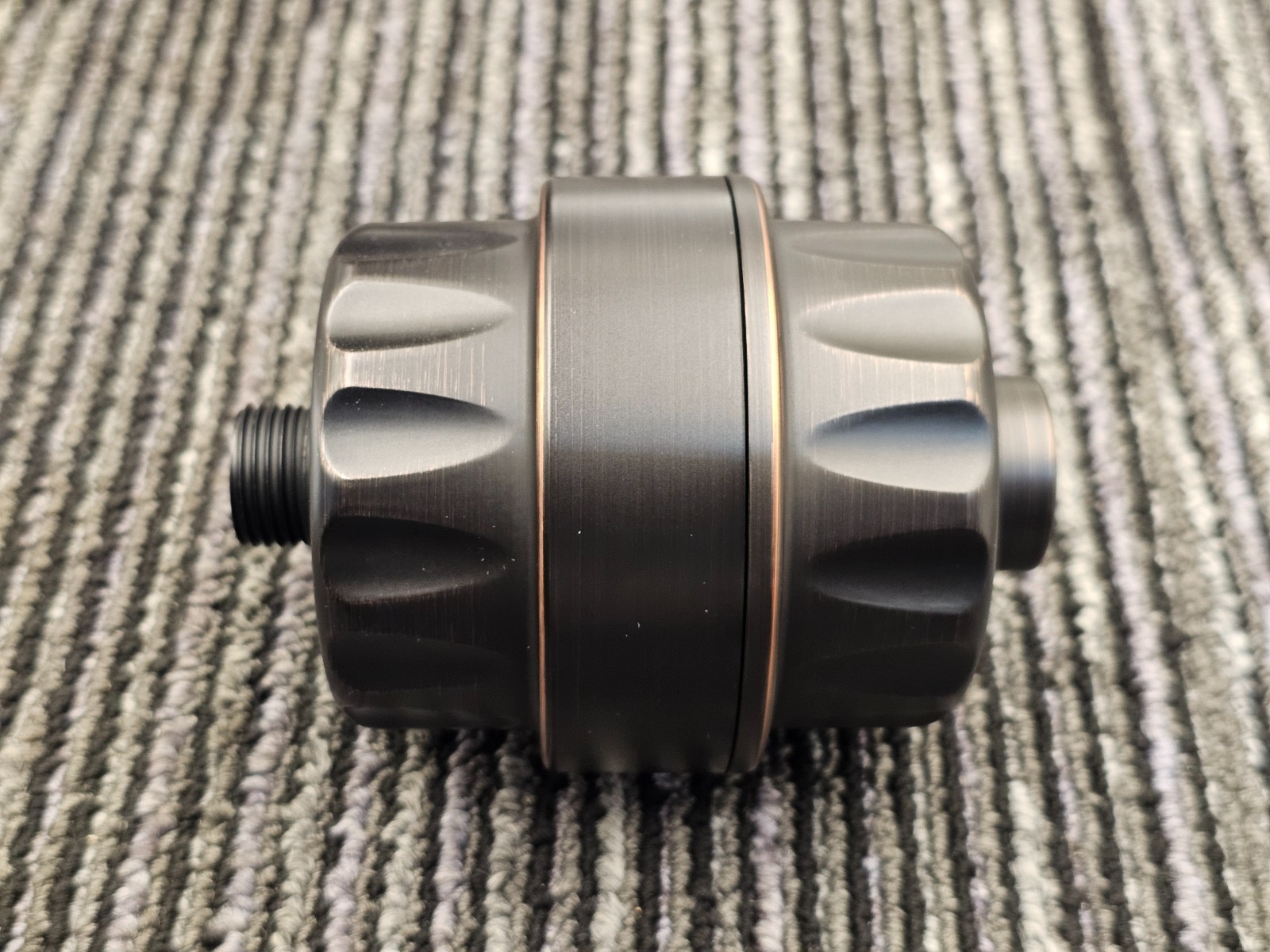 (QTY 2) Bright Showers PBA0908-06 Shower Filter Black for Hard Water Softener