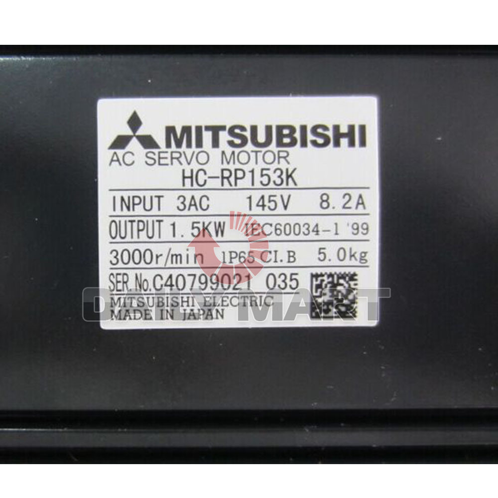 Brand New in Box Mitsubishi HC-RP153K Servo Motor