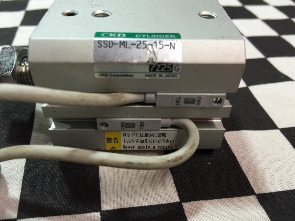 CKD Cylinder SSD-ML-25-15-N & T3H , SHIPSAMEDAY #1372L
