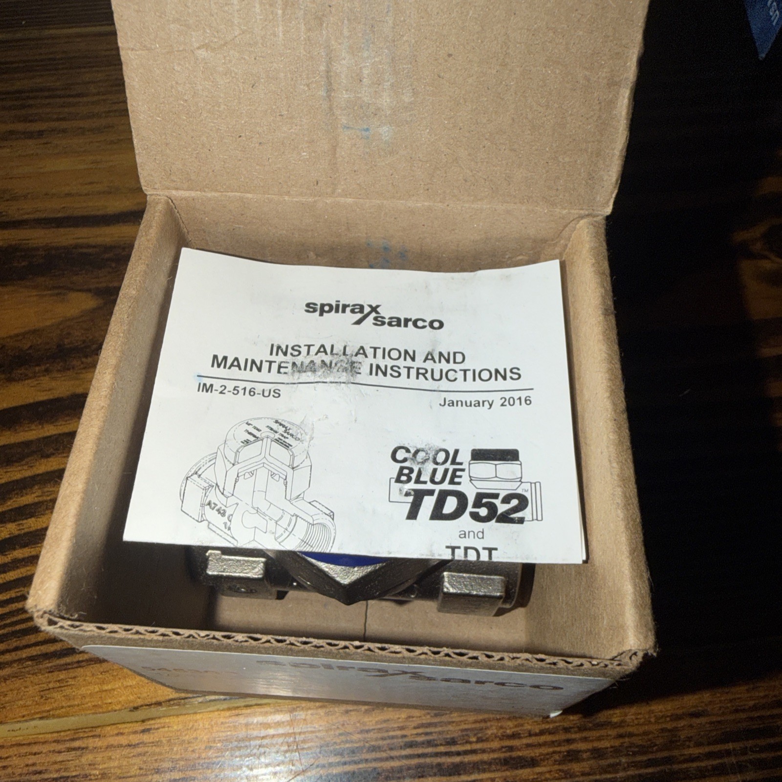 NEW SPIRAX SARCO 54530C STEAM TRAP TD52-1/2″