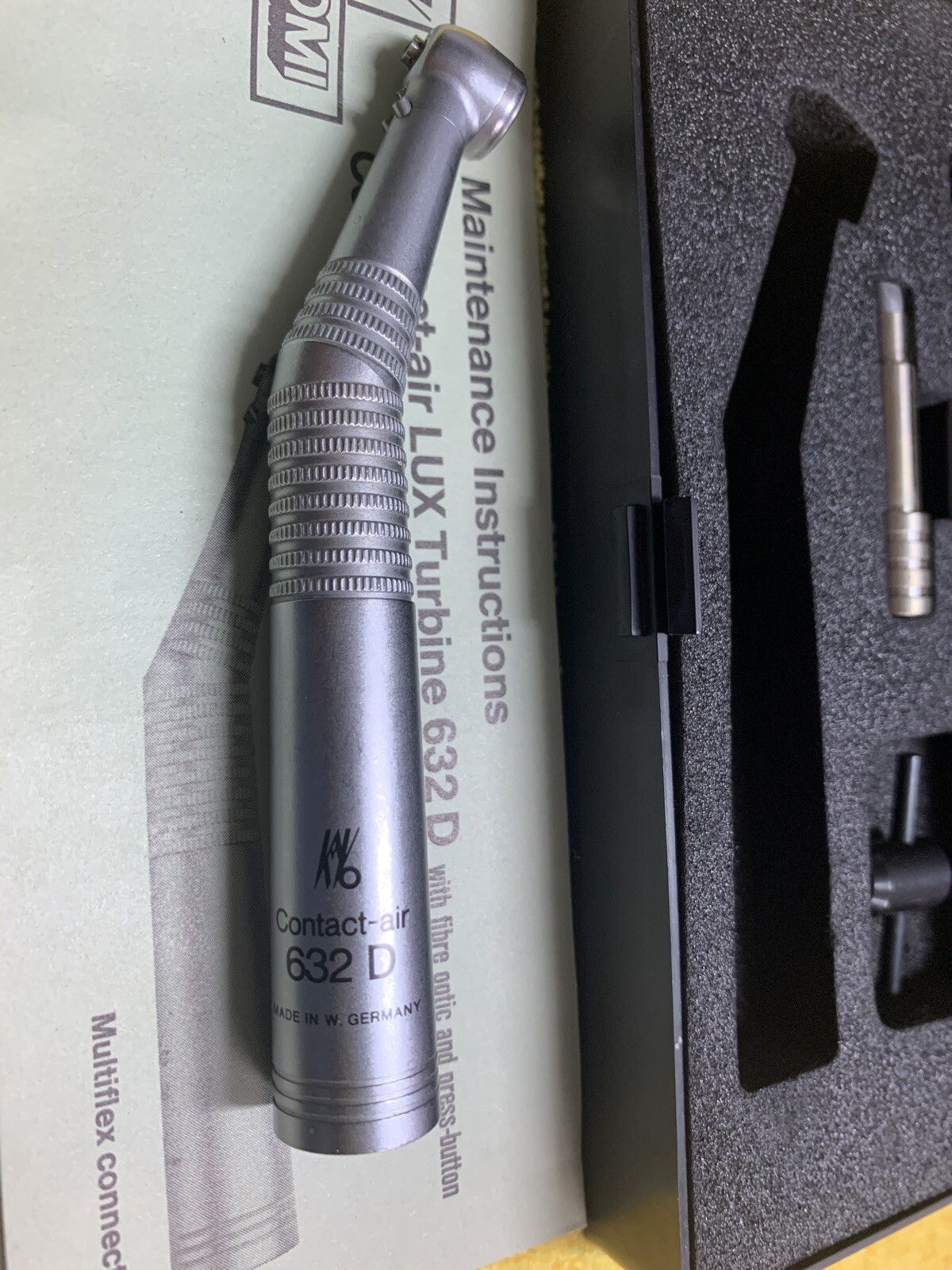 KaVo Super-Torque LUX Turbine 632 D Dental Handpiece