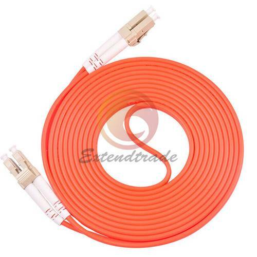 5M LC to LC Fiber Patch Cord Jumper Cable MM Duplex Multi Mode Optic for Network