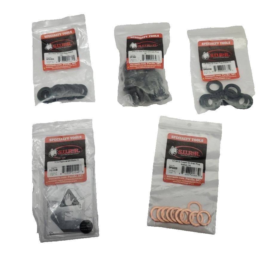 Assorted S.U.R.R., Specialty Tools, TC35B,DPG305,DP340,DPG330,DPG420