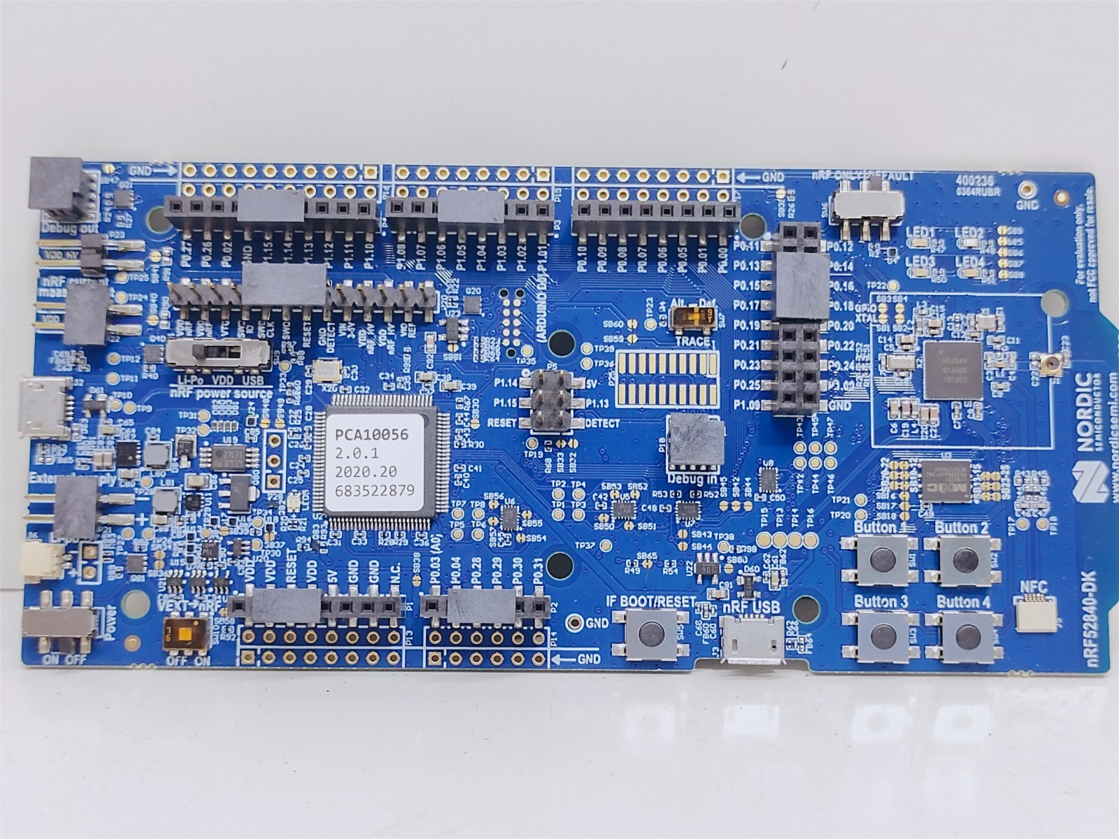 Nordic Semiconductor nRF52840-DK Development Kit Bluetooth Board PCA10056