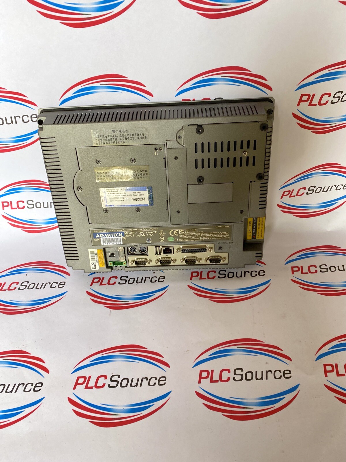 ADVANTECH TPC-1260TE TOUCHSCREEN OPERATOR INTERFACE