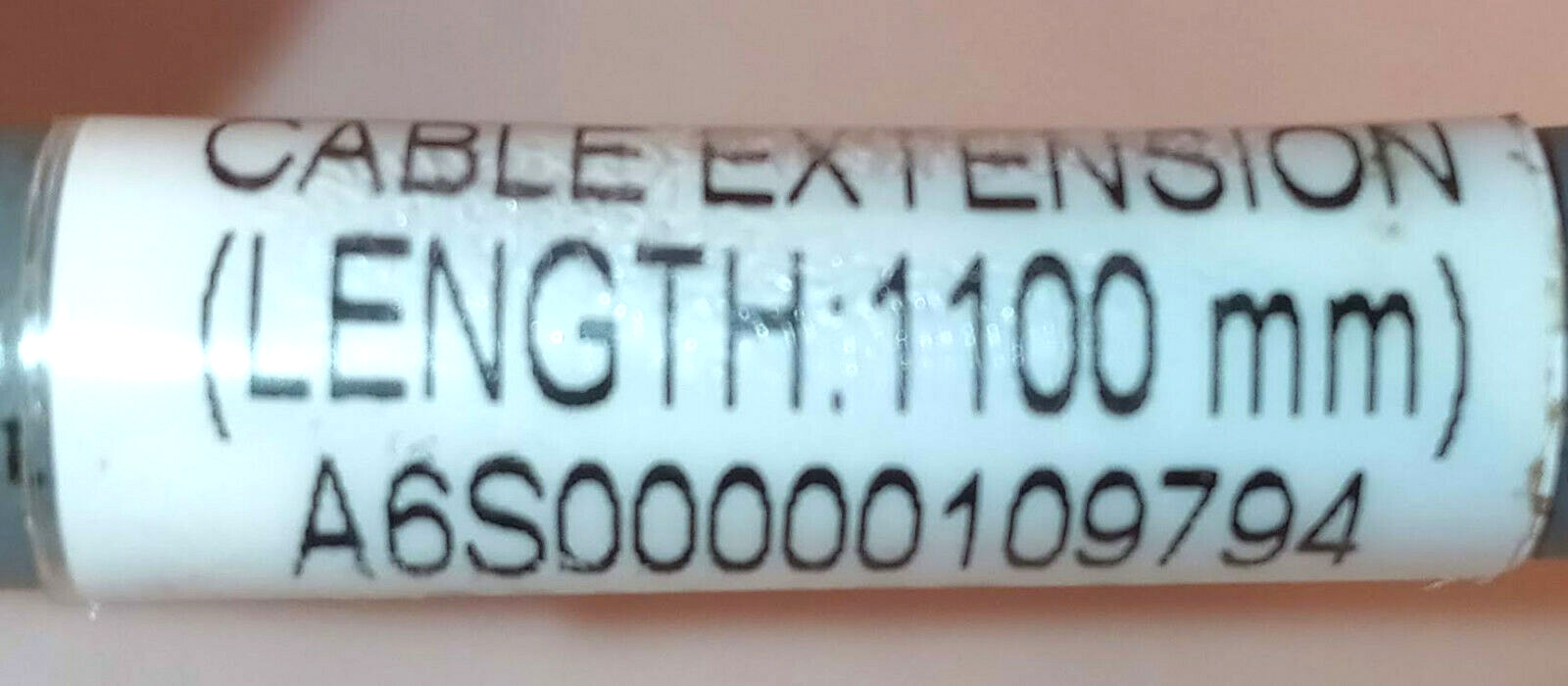 3 NEW DEMATIC CL110 50mm ROLLER CABLE EXTENTIONS 1100mm LONG # A6S00000109794