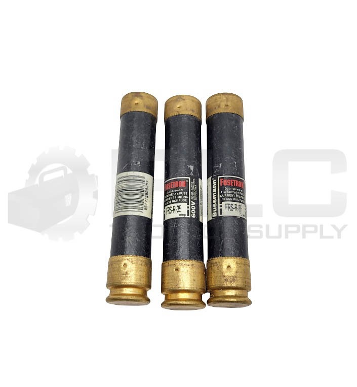 NEW LOT OF 3 BUSSMANN FRS-R-35 RK5 FUSE 35A
