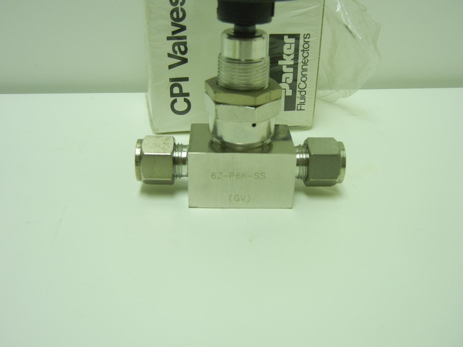 PARKER 6Z-P6K-SS NEW CPI BELLOWS VALVE 6ZP6KSS