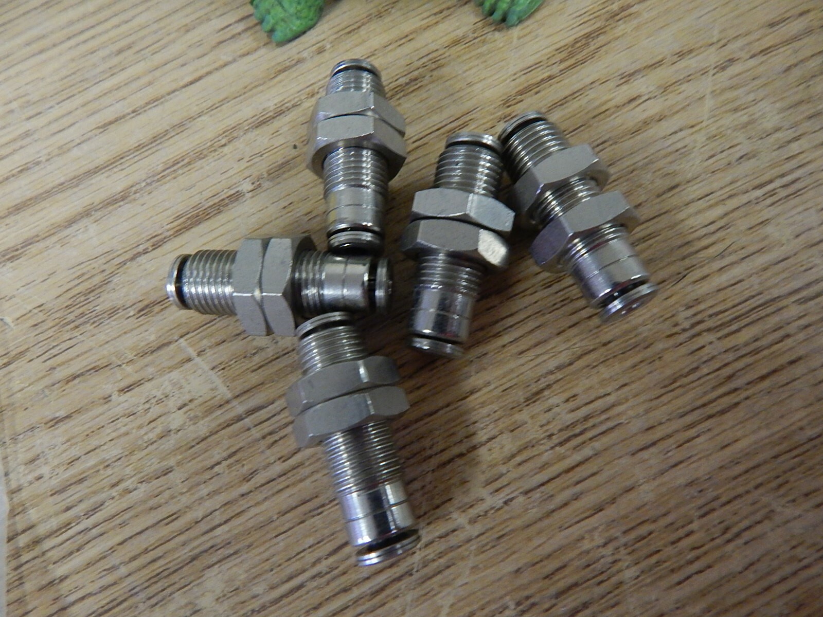 NEW Bulkhead Union 1182 .125x.125 Lot of 5 *FREE SHIPPING*
