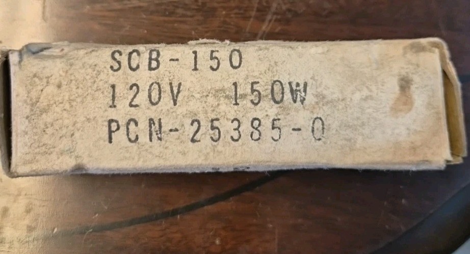 CHROMALOX SCREW BASE UNIT SCB-150 120V/150W