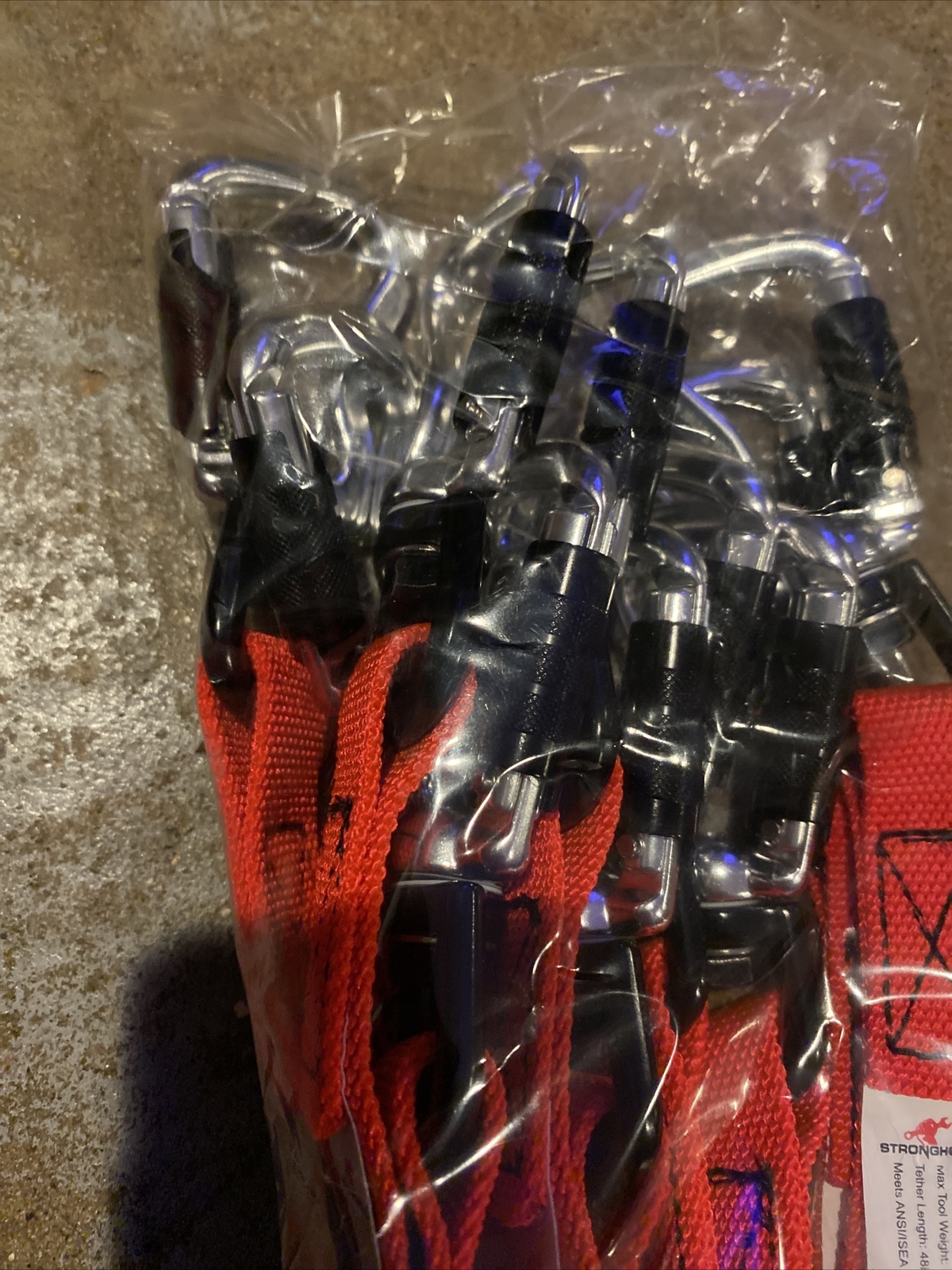 STRONGHOLD PSG Bungee Tool Extenstion Lanyards 15 lbs Max BNGEXTRP2TSW Set of 10
