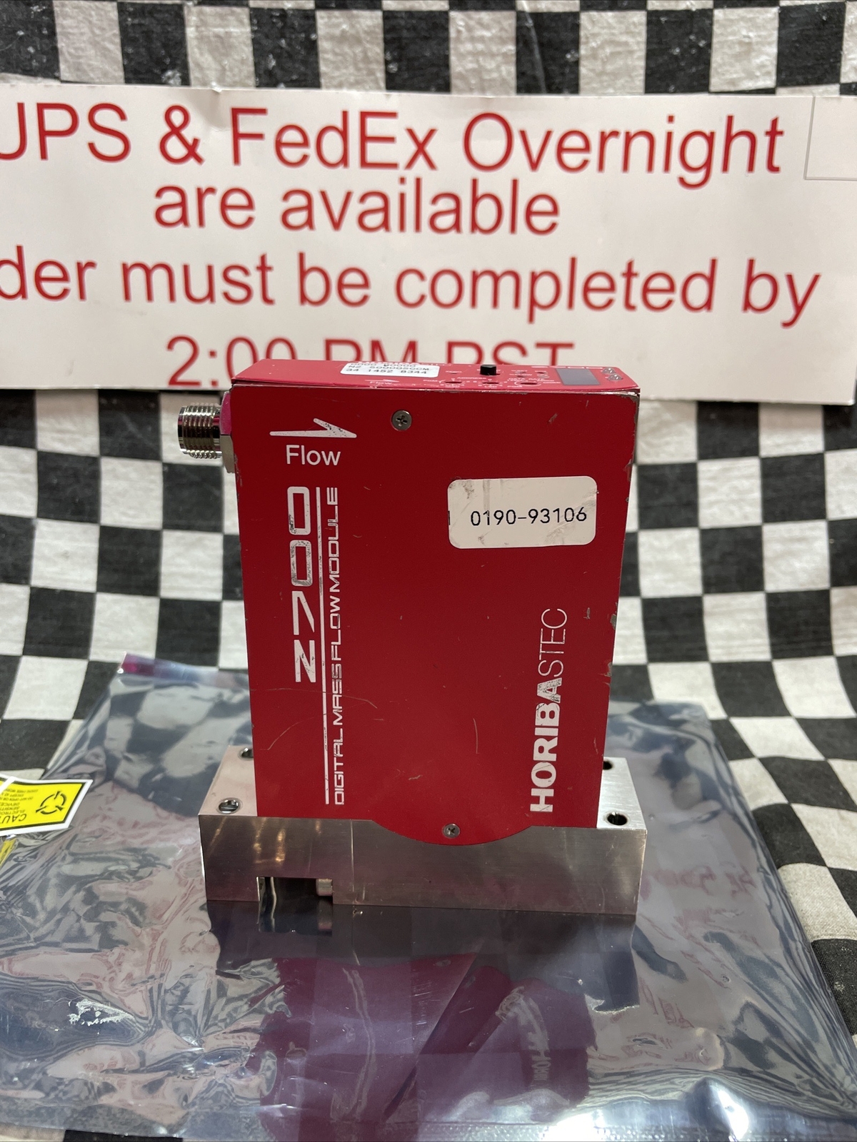 Horiba Stec SEC-Z724AGX, SECZ724AGX, Mass Flow Controller AGX-15, N2 50000 SCCM