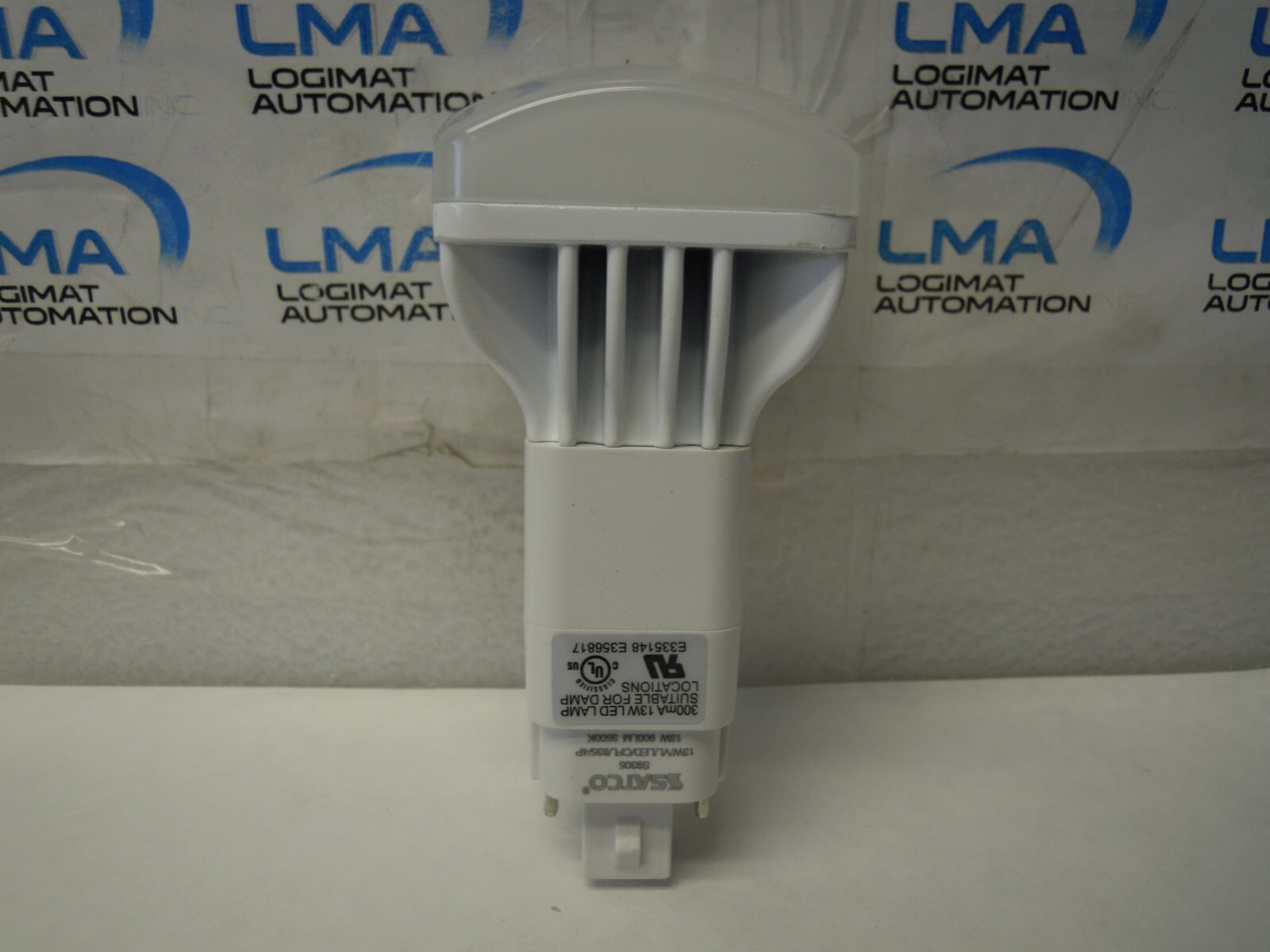 SATCO 13G24Q/LED/3500K VERTICAL CFL LED 13W 4-PIN G24Q 3500K LIGHT LAMP BULB*NEW