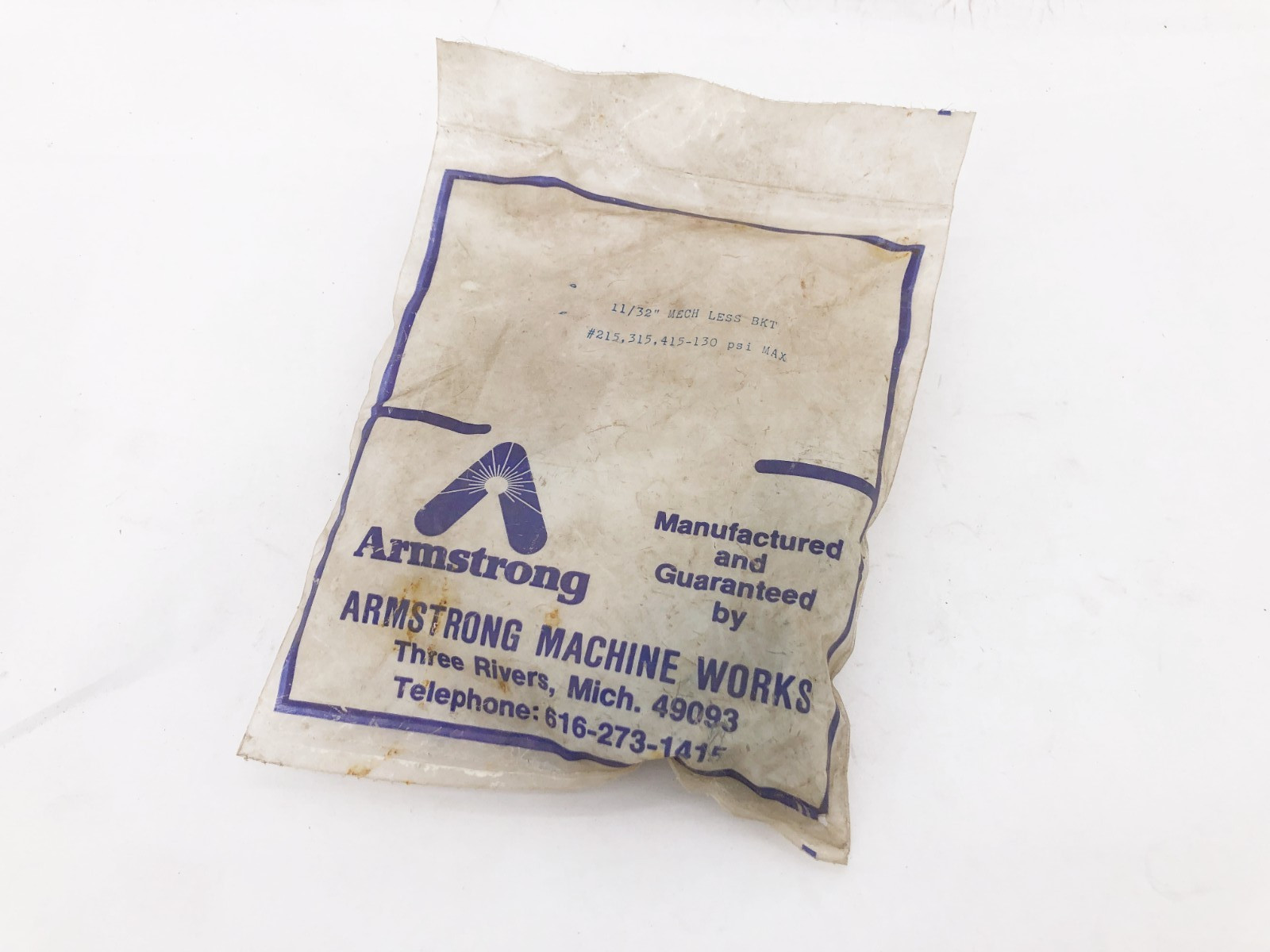 New Armstrong 11/32″ MECH LESS BKT Repair Kit #215 315 415 130psi Max