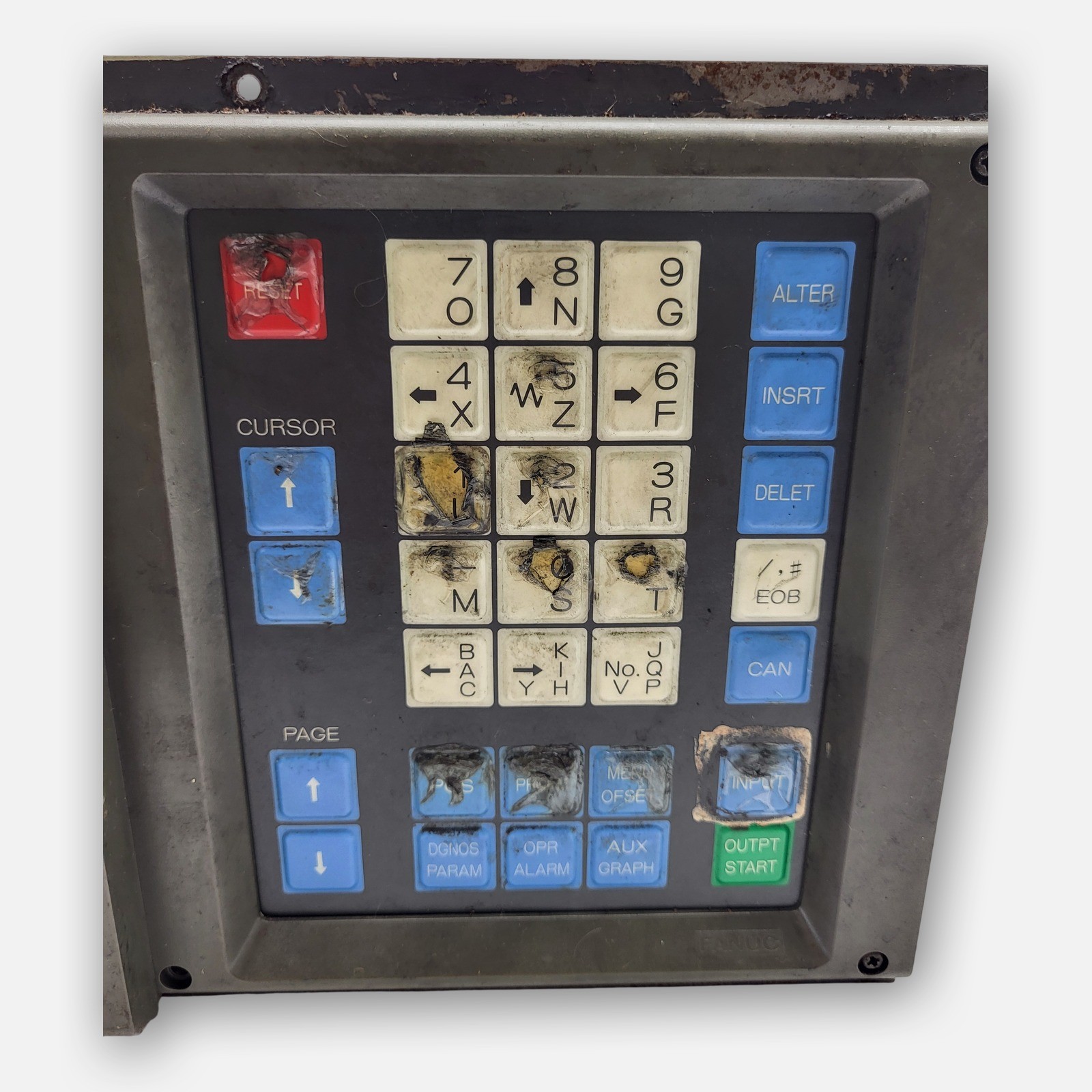 FANUC A02B-0091-C042 OPERATOR INTERFACE A61L-0001-0093, D9MM-11E *READ*