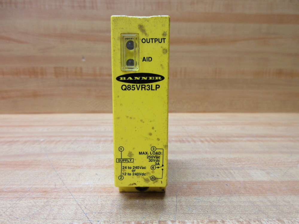 Banner Q85VR3LP Polarized Retro Photo Sensor 31213