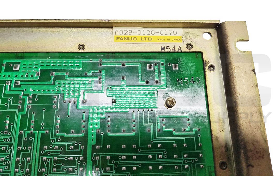 FANUC A02B-0120-C170 CRT/MDI SWITCH PCB CIRCUIT BOARD CARD, A20B-1005-0111/02A