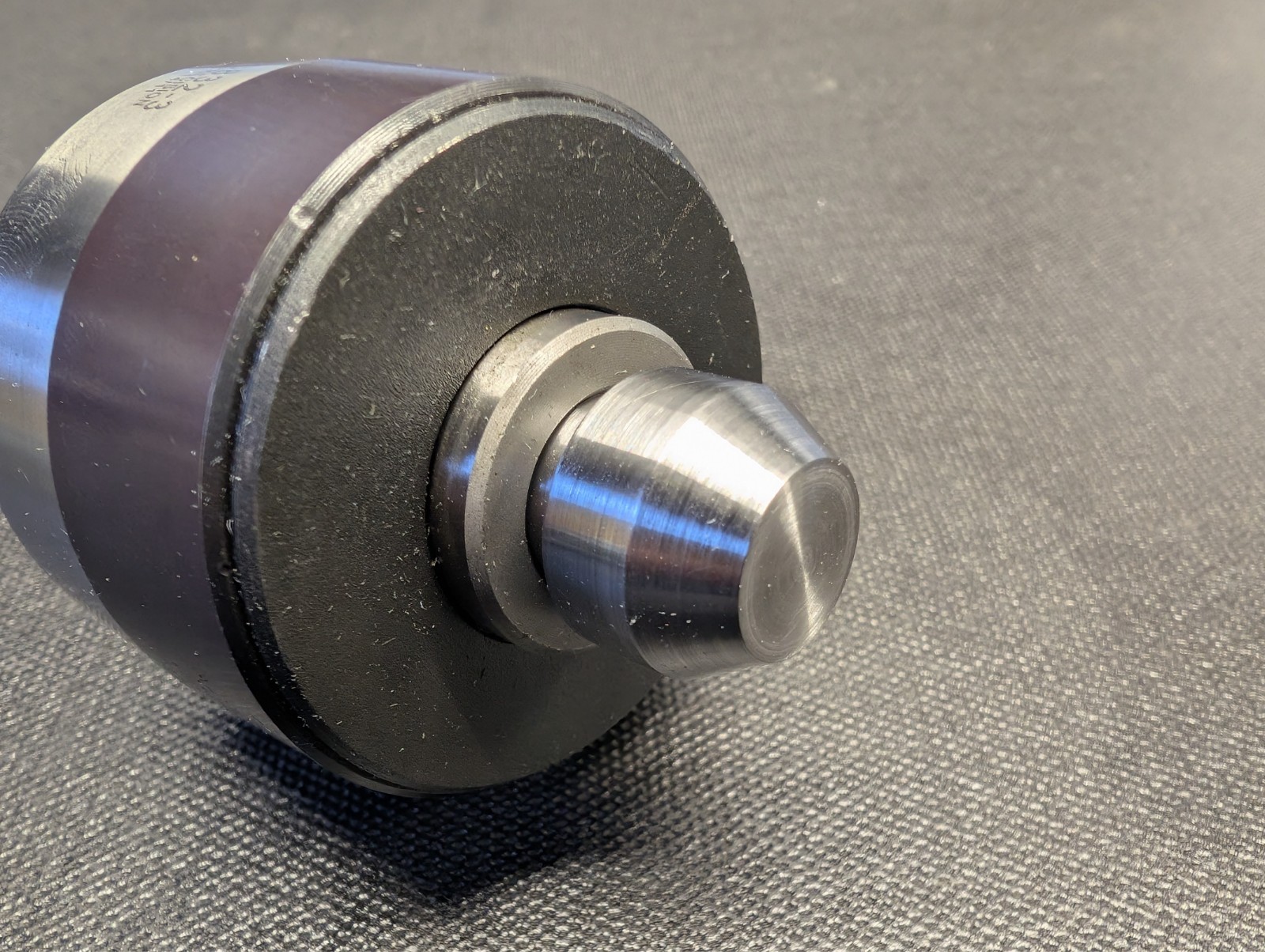 Bison 8832-3 Morse No. 3 Live Center With 60-Deg 5-570-203 Modified Blunt Insert