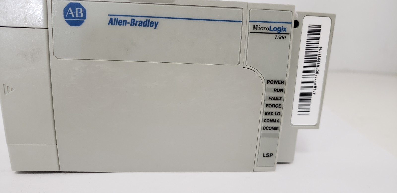 ALLEN BRADLEY 1764-LSP PROCESSOR UNIT MICROLOGIX 1500, SER. B REV. C, 300mA 5VDC
