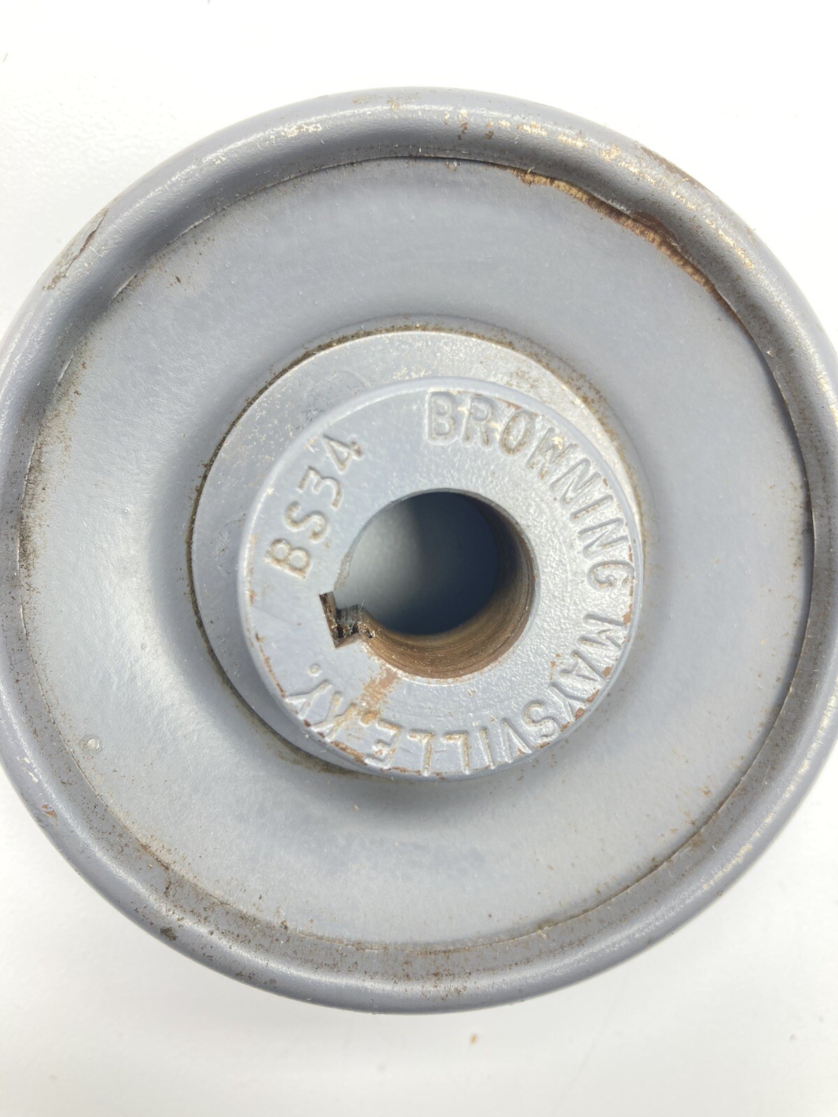 LOT OF 4 UNUSED BROWNING BS34-5/8 V-BELT PULLEY 1-GROOVE 5/8″-BORE