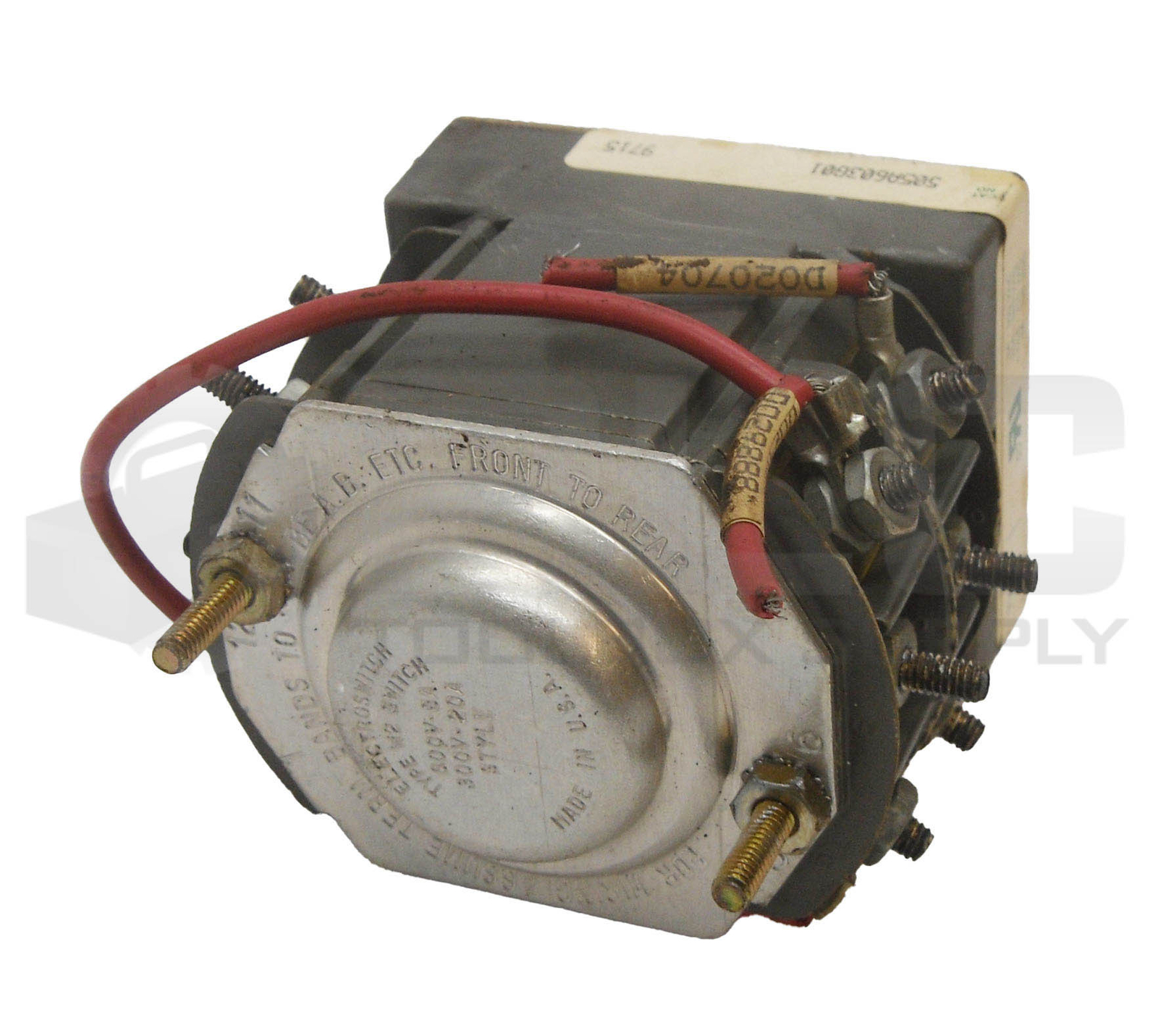 ELECTROSWITCH 505A603G01 ROTARY SWITCH TYPE W2 600V 8A
