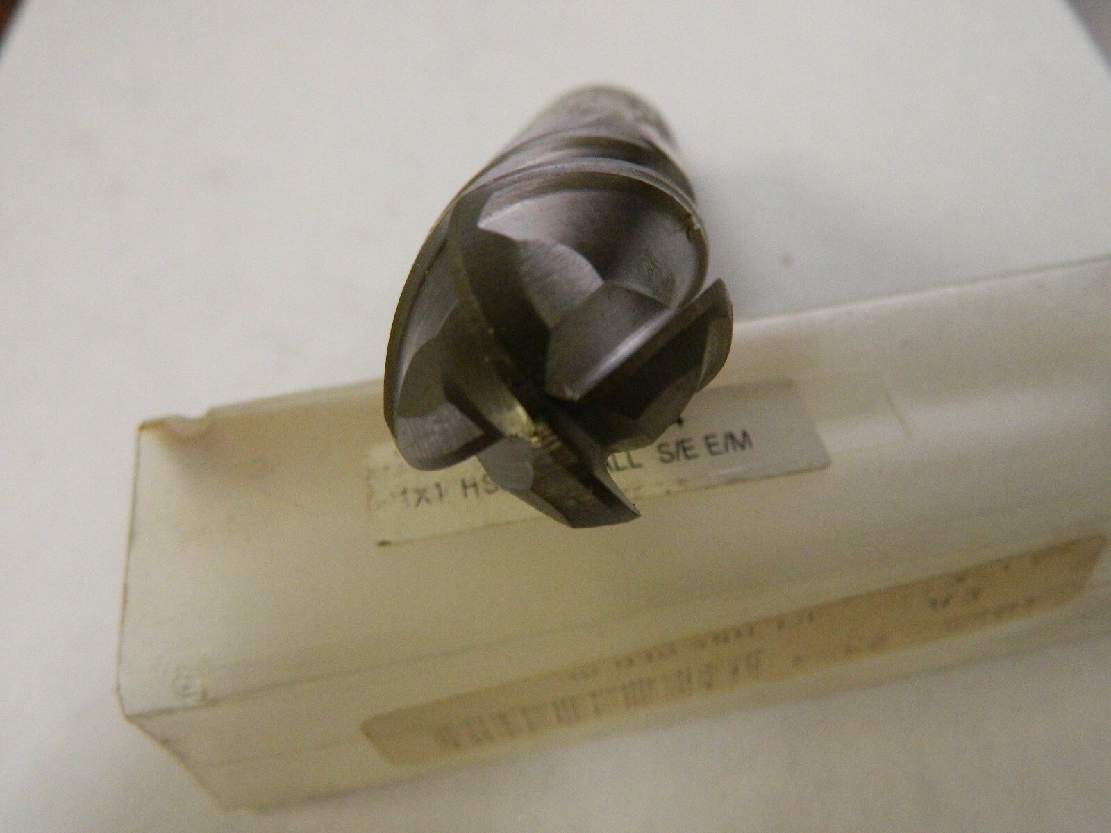 Interstate 1″ Diam 2″ LOC 4 Flute High Speed Steel Ball End Mill 01895648