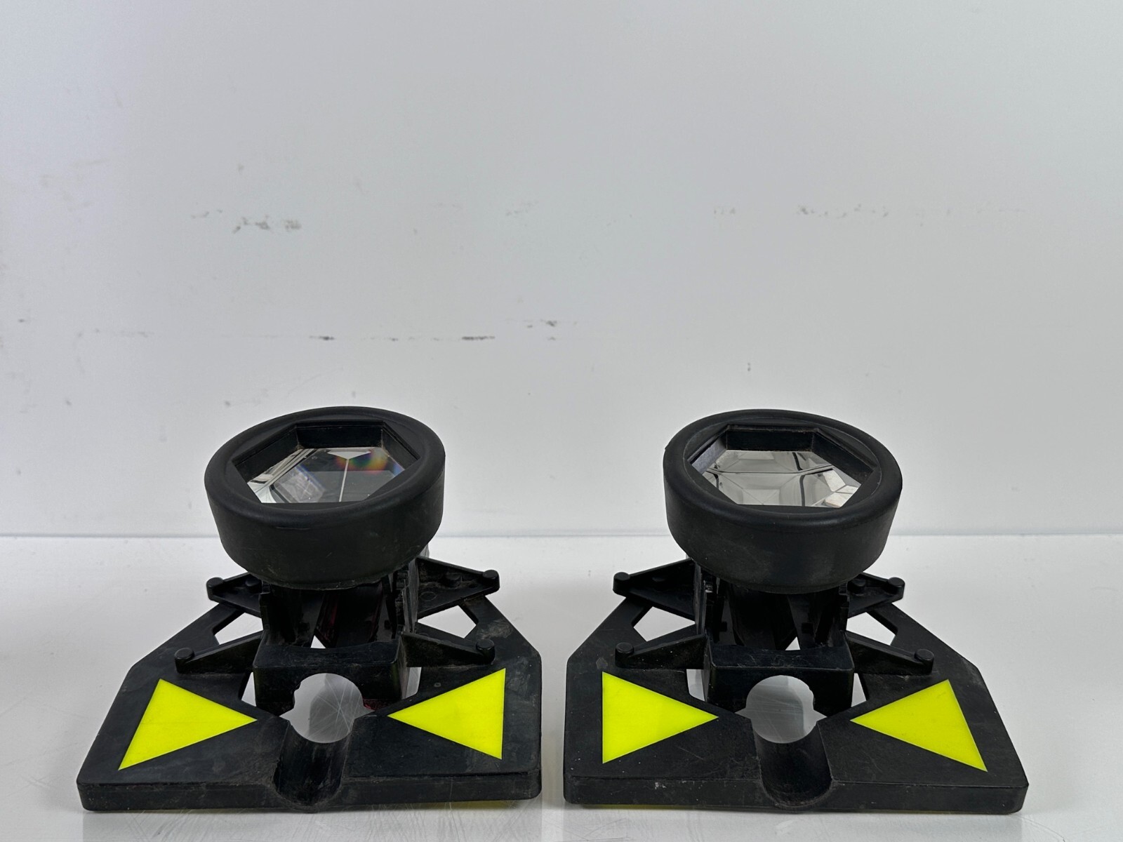 Geodimeter Prism Holder Target Pair Wild Tribrach, w/ Case