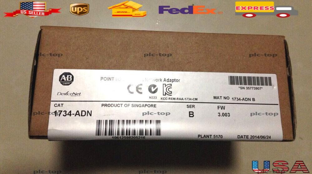 1PC NEW Allen-Bradley 1734-ADN POINT I/O DeviceNet Network Adaptor