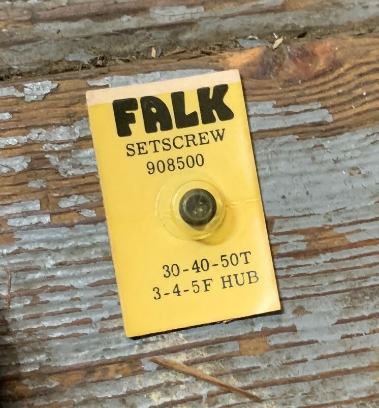 FALK 40T 7521213 HUB FOR STEELFLEX COUPLING BORE .7500 KW 1/8 X 1/16 NEW IN BOX