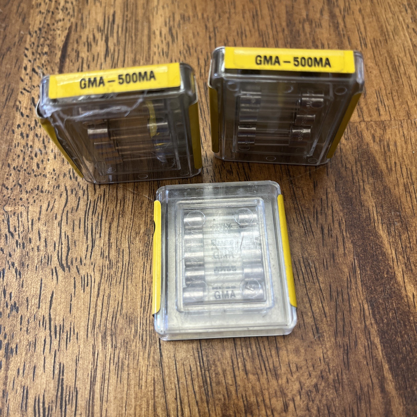 Lot Of 15 Buss GMA-500MA Bussmann Fuse – 3 Packs Of 5 – GMA500MA
