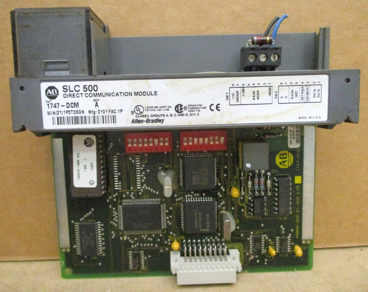Allen-Bradley SLC 500 1746-P3 Ser A 1747-DCM 1747-SDN 1746-A13 48679GN