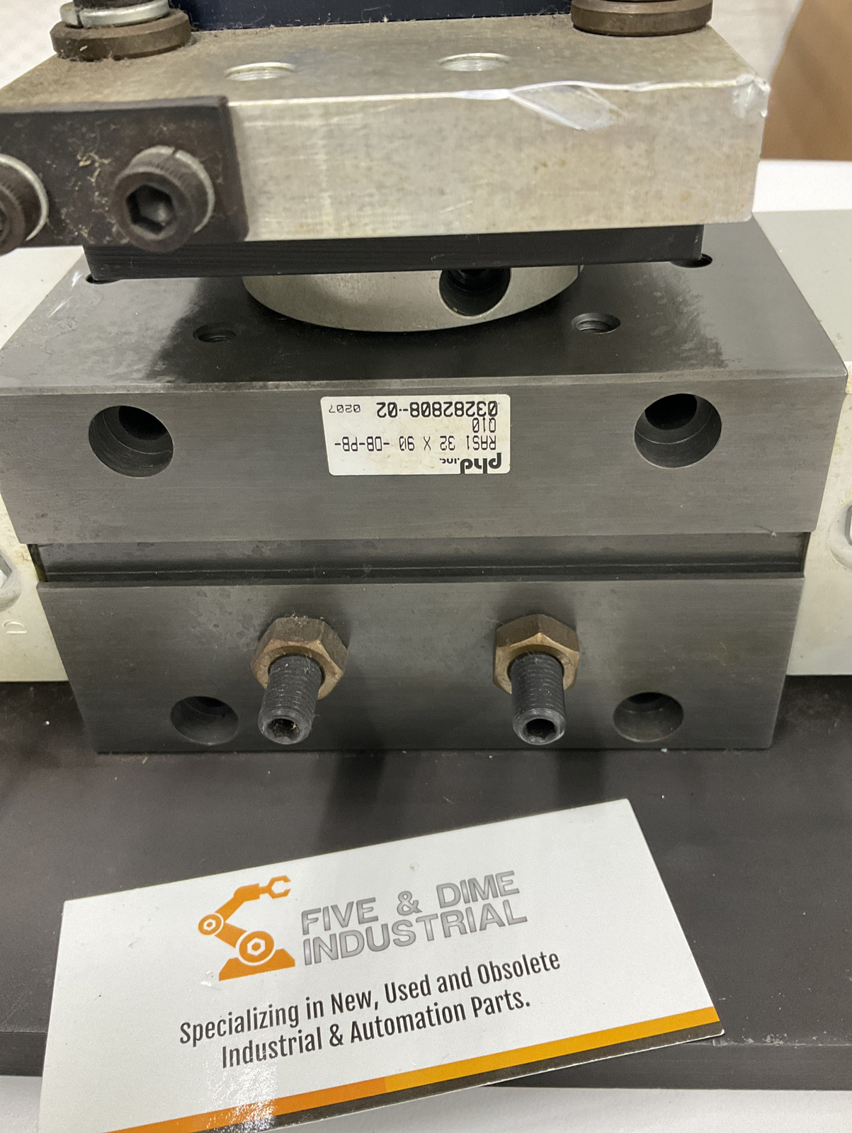 PHD RAS1-32X90-DB-PB-Q10 Rotary Actuator w/ Gripper 15321-1-0031 Assembly