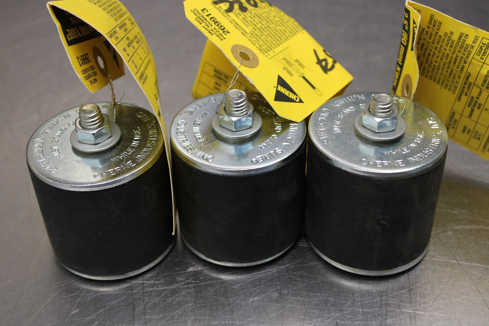 Cherne 269913 2.5″ Plug Lot of 3!