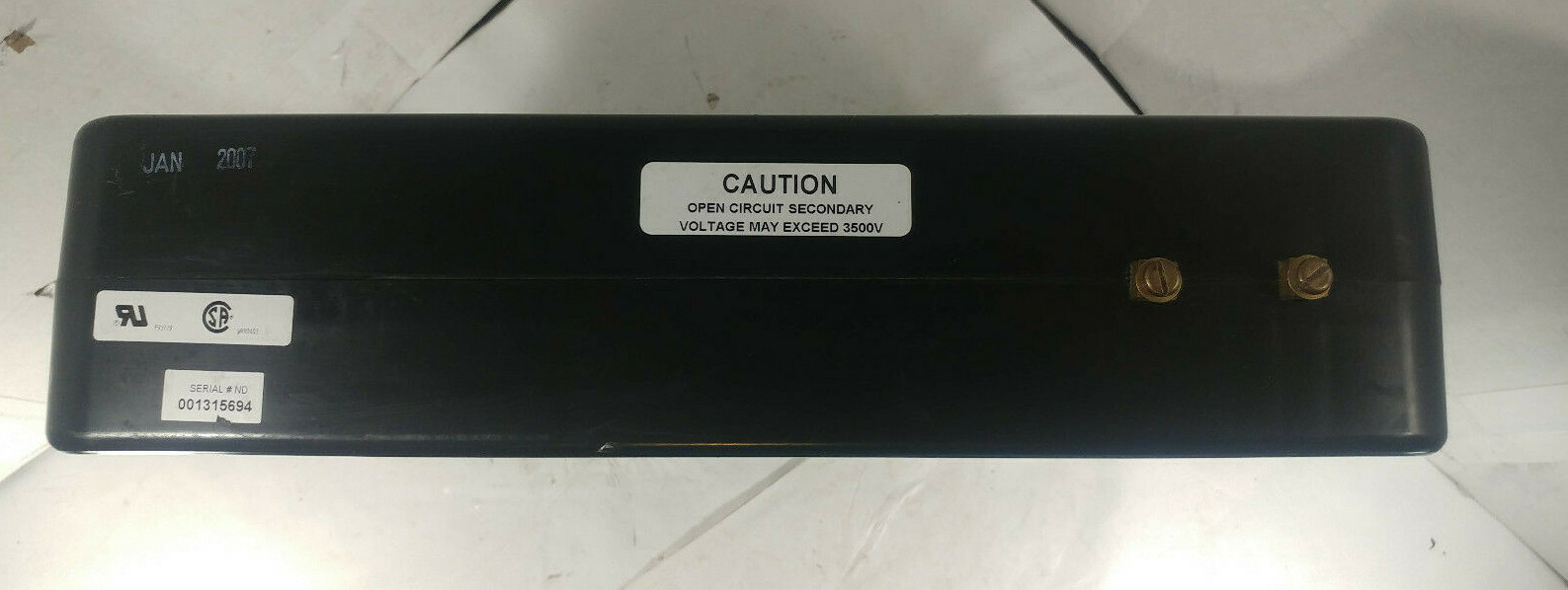 1 NEW INSTRUMENT TRANSFORMERS 147-802 CURRENT TRANSFORMER 600V NNB *MAKE OFFER*