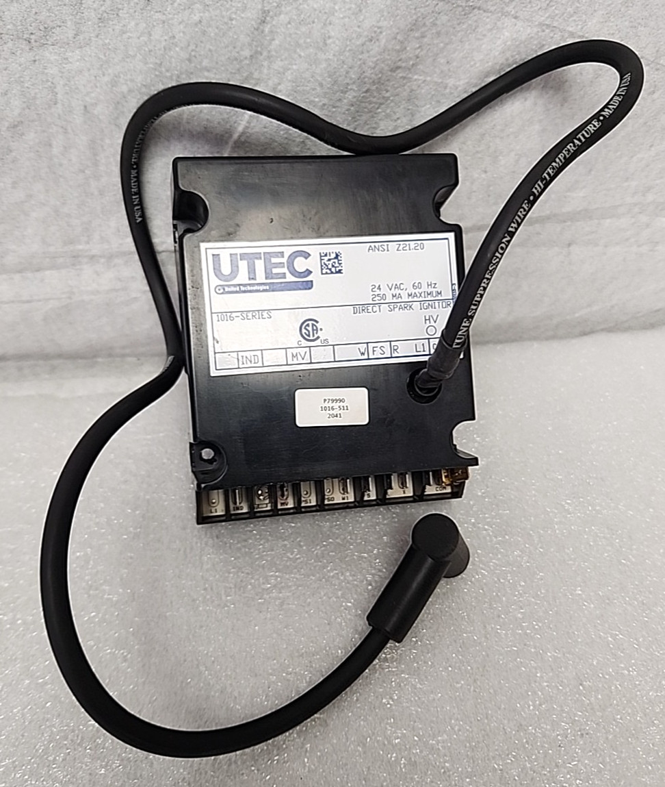 UTEC 1016-511 Series Direct Spark Ignitor 24 VAC ANSI Z21.20