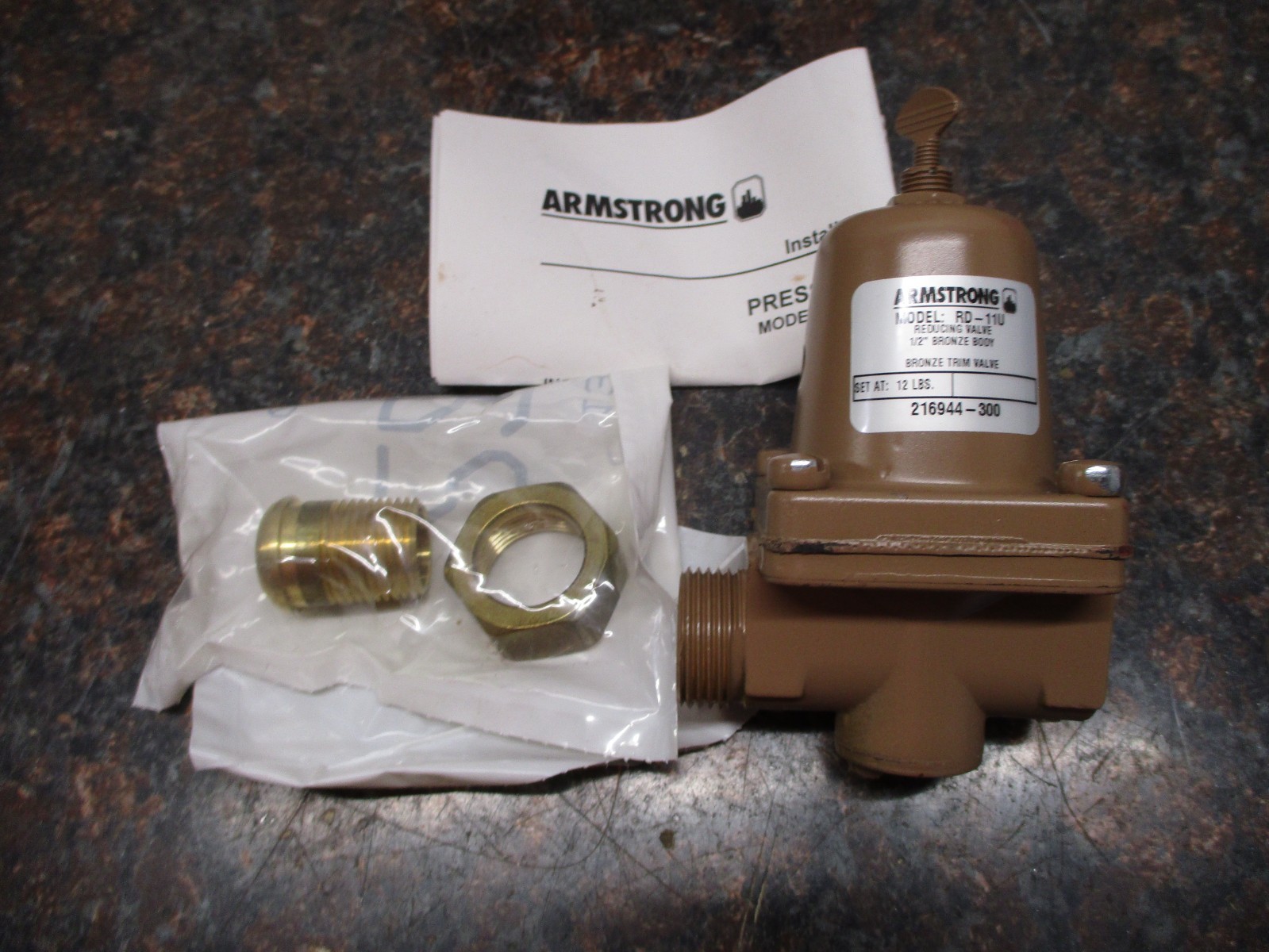 Armstrong Fluid Technology 216944-300 Reducing Valve with FastFill Technology
