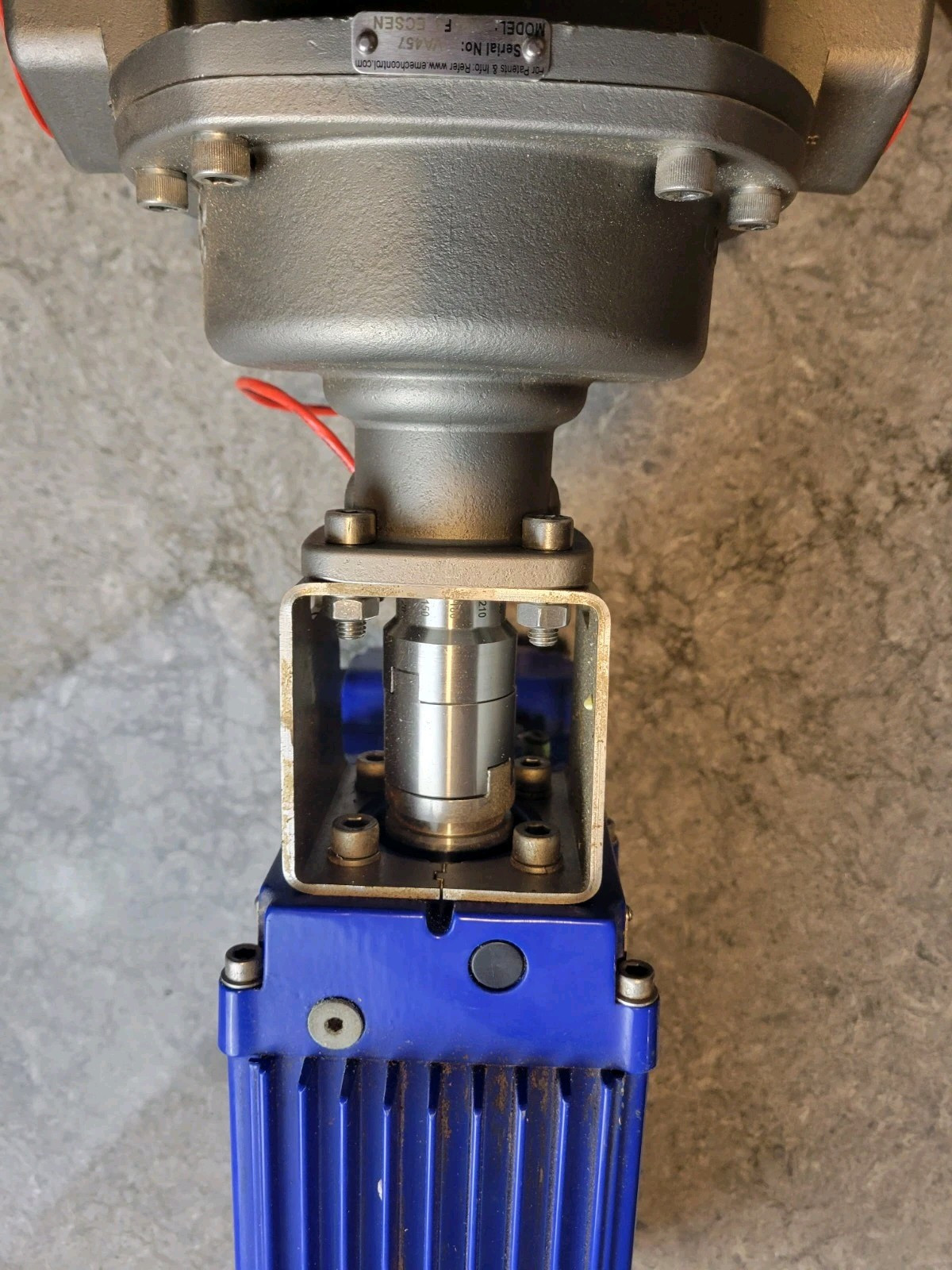 Armstrong Emech Control Three-Way Actuator Valve G1.3 24V DC 5A 8RPM 100Nm USED
