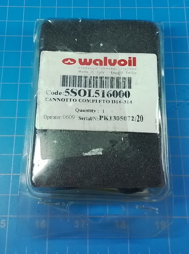 GENIE TEREX TX51 FORKLIFT SOLENOID KIT 07.0704.0022 WALVOIL 5SOL516000 DIVERTER